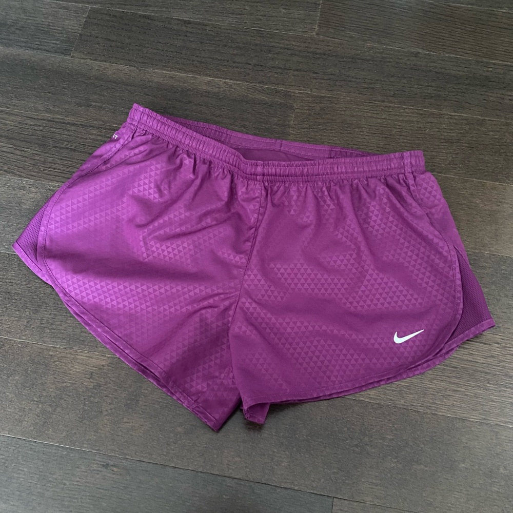 Purple Nike Dri-Fit Shorts